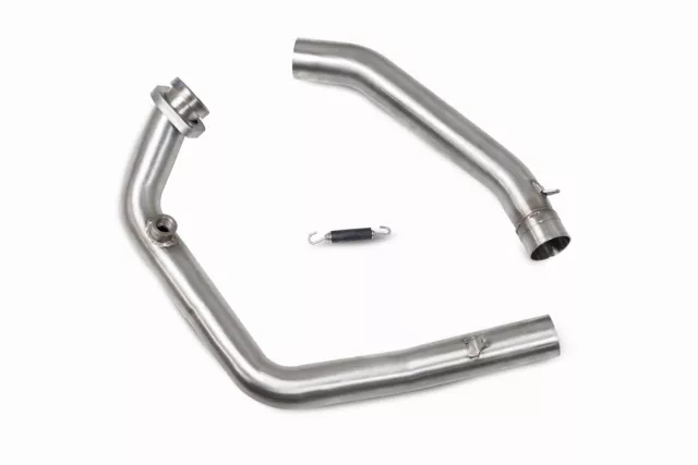 Scorpion Auspuff De-Cat Header Rohr Edelstahl KTM 390 Duke 2021-23