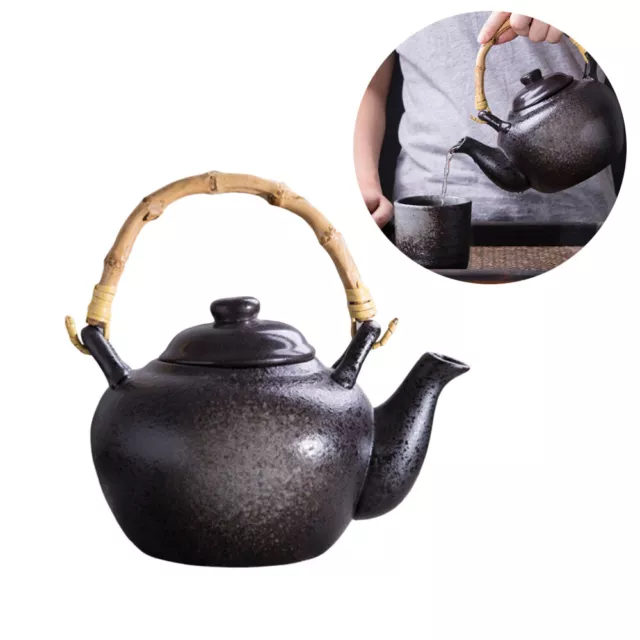 Loseblatt-Teetasse Alter Kaffeekessel Japanischer Teekessel Teekanne