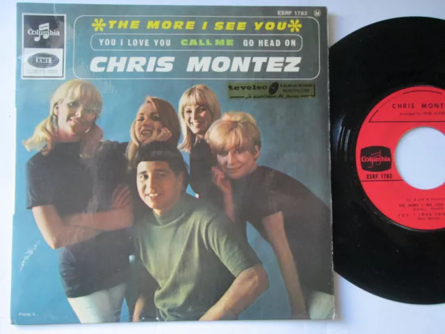 FRENCH EP 45t /(7") ORIGINAL 60s / CHRIS MONTEZ