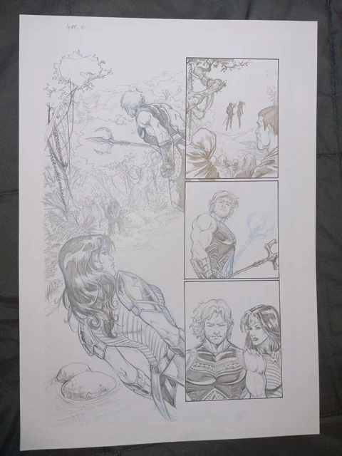Cifuentes WONDER WOMAN 46 pg 10 WONDER WOMAN WITH AQUAMAN - CLASSIC NEW OUTFIT