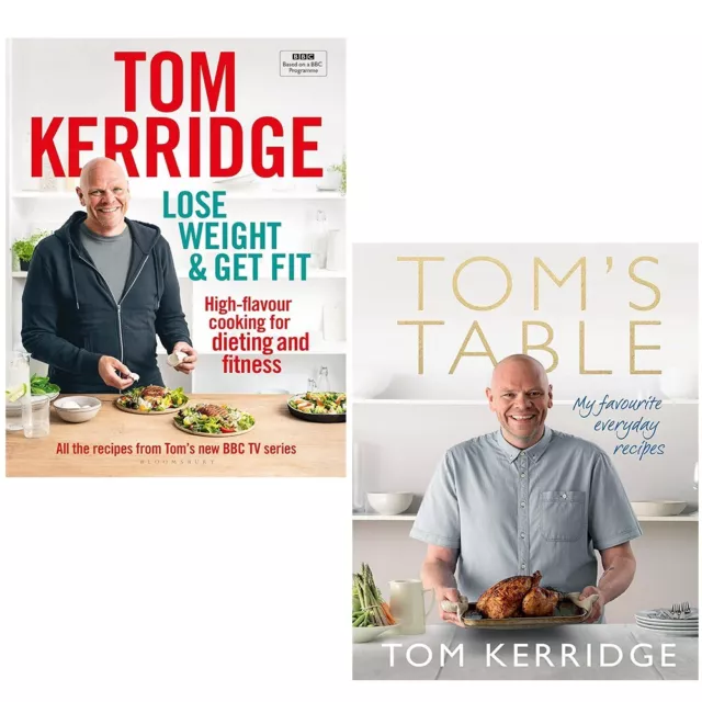Tom Kerridge Collection 2 Books Set Lose Weight and Get, Toms Table Hardcover