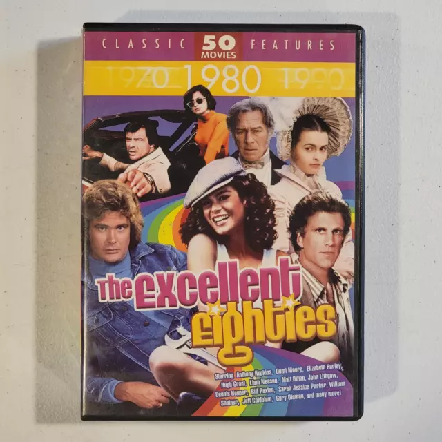 The Excellent Eighties DVD 2012 80s CULT FILM BOX SET RARE OOP - MISSING DISC 5