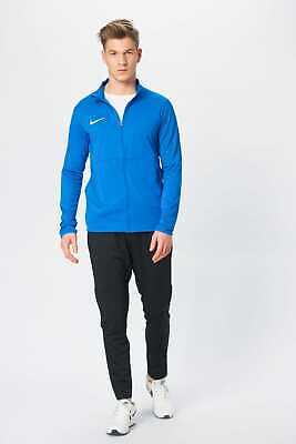 Men's Nike Tuta Zip Giacca Bottoms Academy Dri-Fit Calcio Blu Nero Set