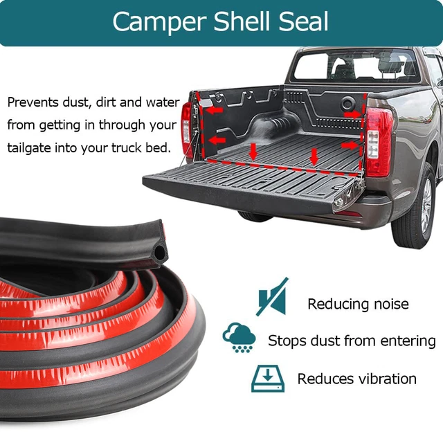 TAILGATE SEAL KIT For Chevrolet Silverado Rubber Ute Dust Made In China