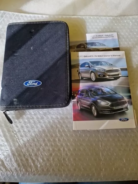 Genuine Ford Galaxy S Max 2015-2019 Handbook Owners Manual Navi Sync Audio Pack