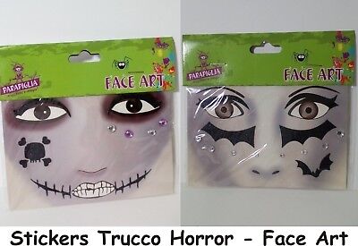 Halloween Trucco Stickers Face Art Scegli Party Festa Horror