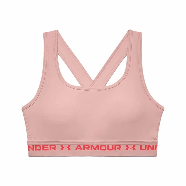 Reggiseno Sportivo Under Armour  Crossback Mid Rosa Taglia:M