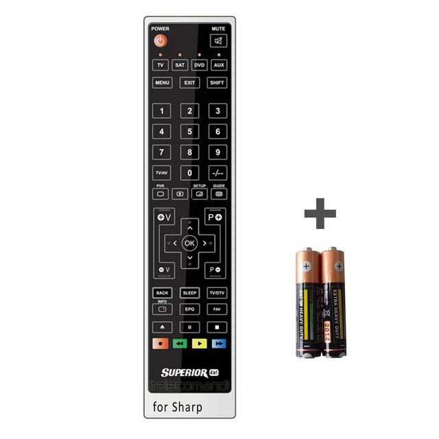Télécommande Akai RC-V465A Pour Téléviseur Et Magnétoscope VCR - Modèle D'occasion En état De Marche
