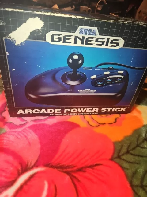 Sega Genesis Arcade Power Stick Joystick Controller Model #1655  Open Box