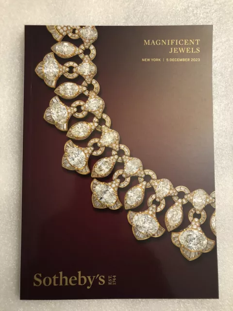 Sotheby's Magnificent Jewels New York 5 December 2023