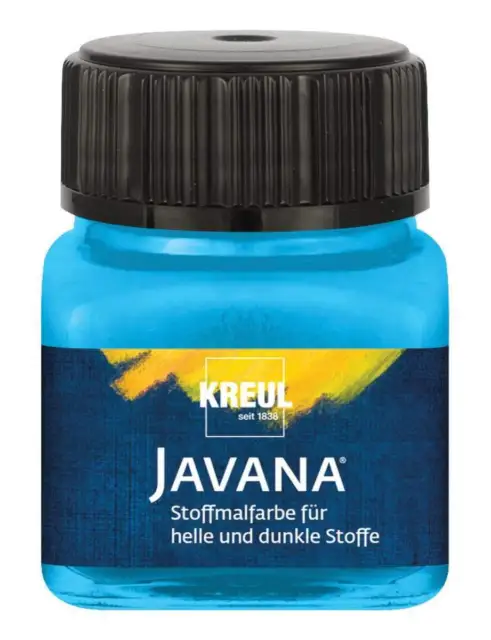 Javana Stoffmalfarbe für helle und dunkle Stoffe, 20 ml