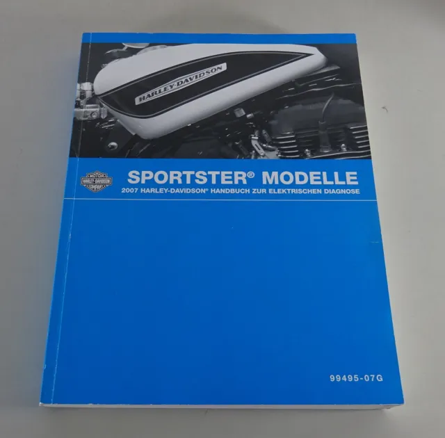 Diagnosehandbuch Harley Davidson Sportster Modelle 2007 Stand 08/2006