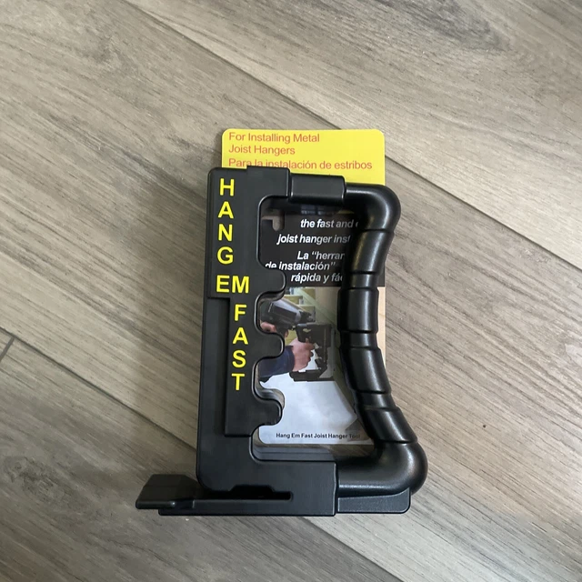 Hang Em Fast Hang Man Tool - Easy Metal Joist Hanging Tool - Light Weight FS