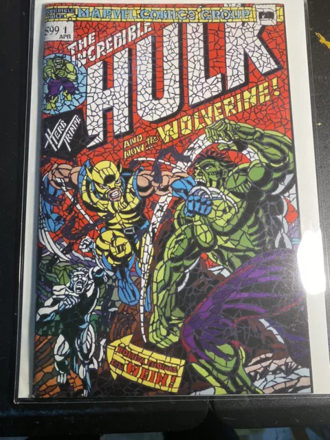 Hunt For Wolverine #1 Shattered Variant (Incredible Hulk #181 Cover Swipe)