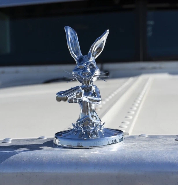 SHOTGUN RABBIT CAR motorcycle hood ornament SEMITRUCK $29.99 - PicClick