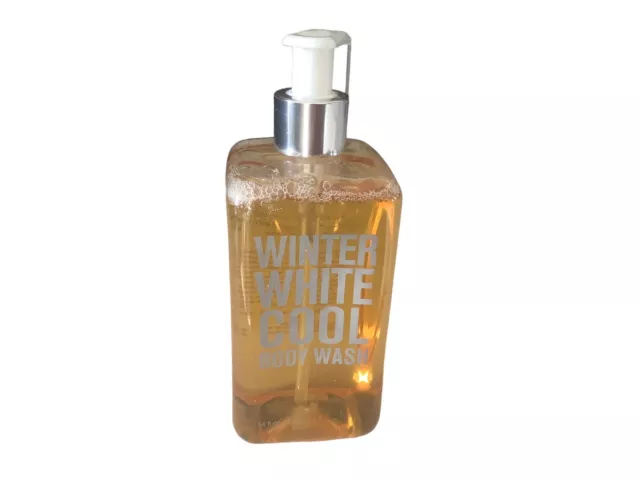 BATH AND BODY Works Winter White Cool Body Wash 14 fl Oz Cashmere Woods ...