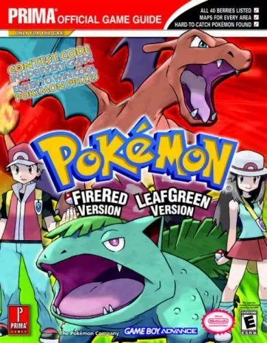 Pokemon Leafgreen Version and Firered Version: Prima Official Game Guide