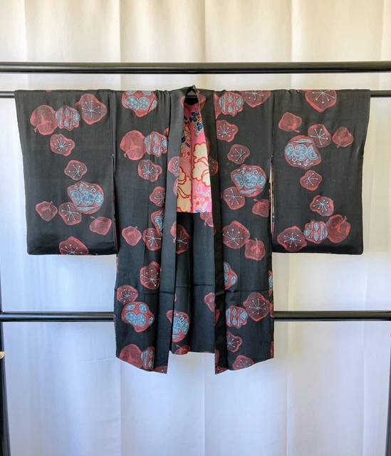 Vintage Japanese Haori Jacket - Antique Haori Kimono Jacket