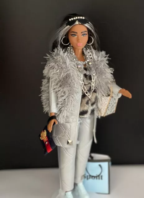 Barbie doll curvy body in luxury handmade clothes accessories FREE POST (86)