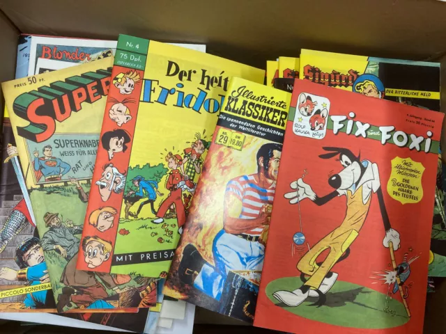 115 x schöne Reprints von Comic Heften aus den 50er / 60er Jahren  [7271B]