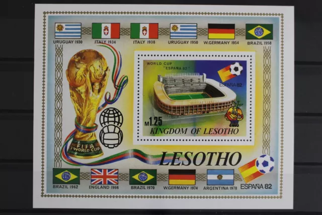 Lesotho, MiNr. Block 14, Fußball WM 1982, postfrisch - 631700