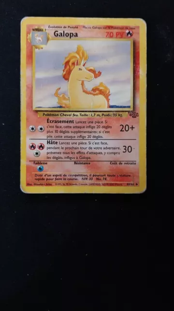 Galopa (JU 44) Jungle Pokémon FRANCAIS 240325A