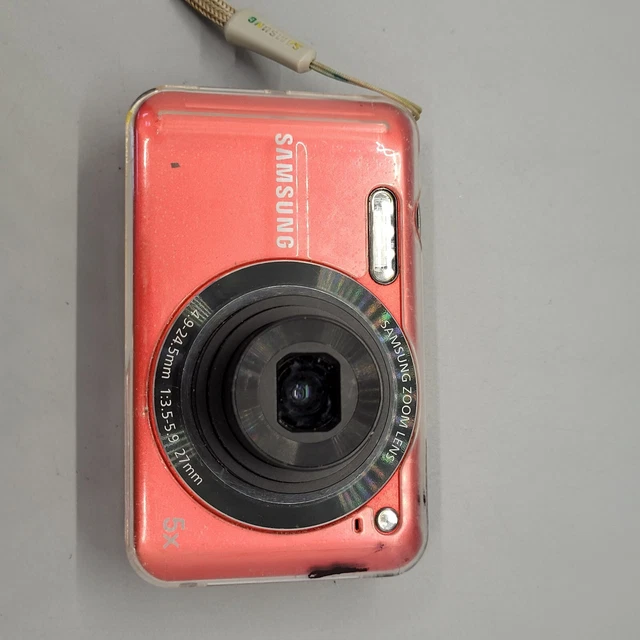 Samsung ES75 14,2 megapixel fotocamera digitale compatta testata in rosso 10