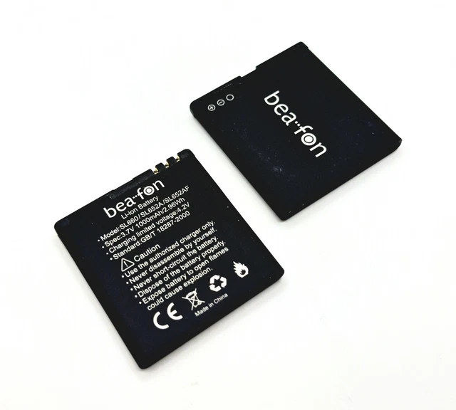 Batteria Originale Per Radio Bea-Fon SL660, SL652A, SL652AD - 1000 MAh, Ricambio Nuovo