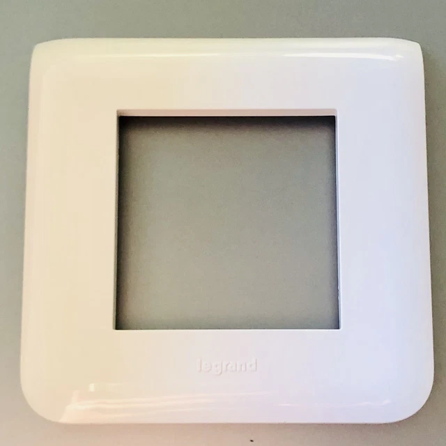 LEGRAND MOSAIC 78802 - Plaque simple 1 poste Blanc - Enjoliveur Neuf ...
