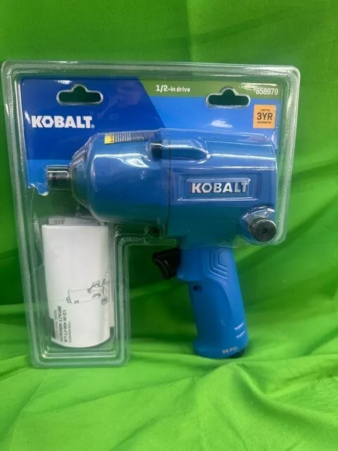 Kobalt 1/2 Drive Impact Torque Wrench 400 FT-LB #858979 (BR14)