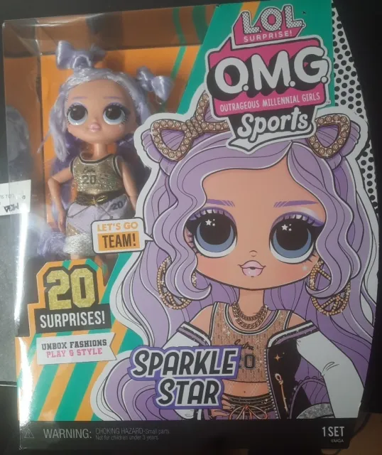 Sparkle Star LOL OMG  Sports Surprise Series Outrageous Millennial Girls Set