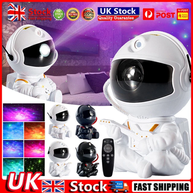 ASTRONAUT STARRY STAR Galaxy Projector Night Lights Space Nebula Xmas