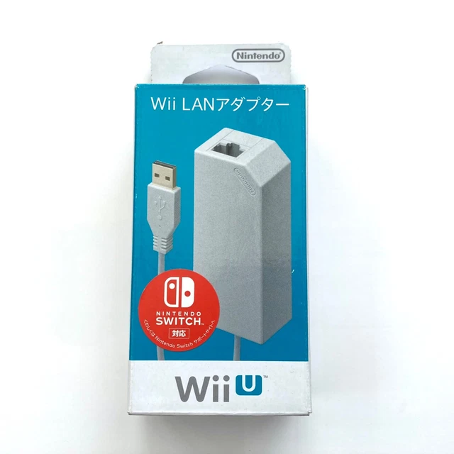 NEW OFFICIAL NINTENDO USB LAN Adapter RVL015 Wii / Wii U / Switch