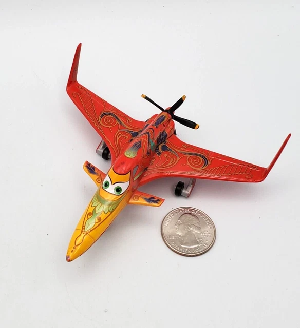 DISNEY PIXAR PLANES Bravo Fighter Jet Diecast Metal 1:55 Scale