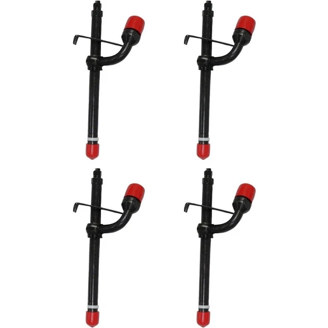 Set of 4 27333 AR89564 Pencil Fuel Injectors Fits John Deere