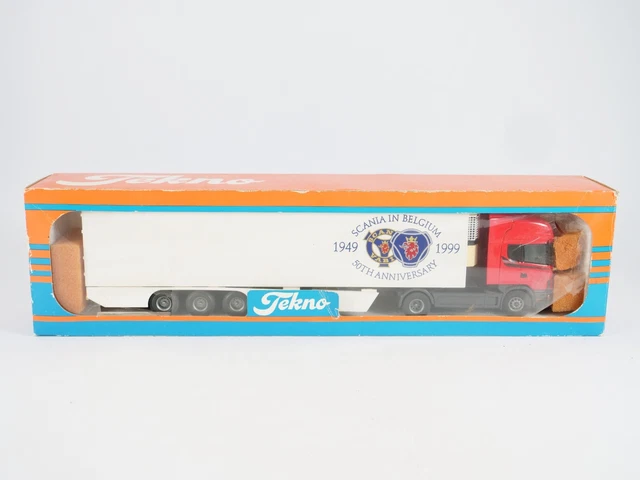 Camion Bâché Tekno – Ford 800 D – N916 – Modèle Réduit En Boîte – Occasion