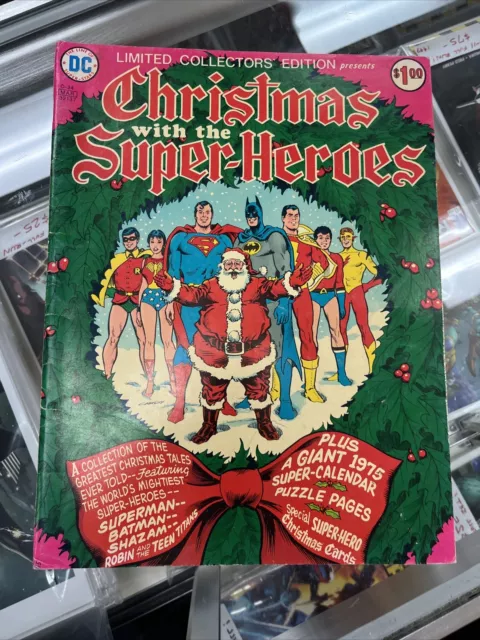 DC Treasury Edition C-34 Christmas with the Superheroes 1975 Bronze Age DC Comic