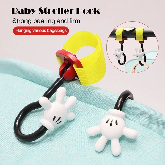 Gancho deslizante duradero de alta calidad 360 grados nailon correas cochecito gancho