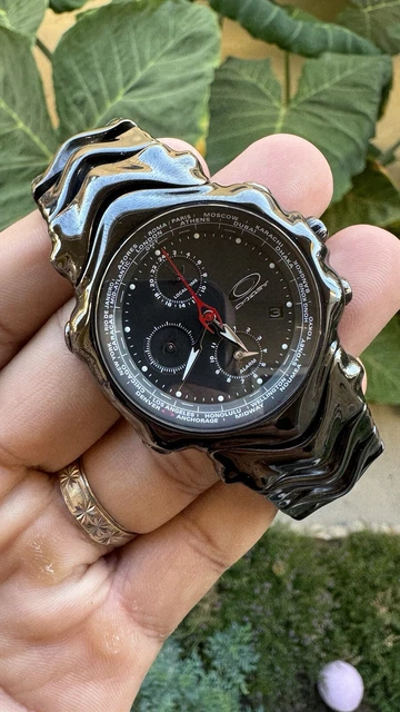 オークリーGMT 腕時計稼働品