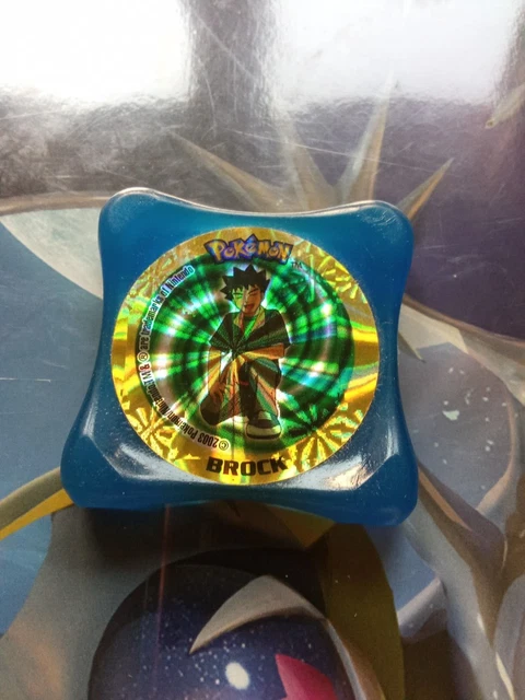 POKEMON ADVANCED OFFICIAL Waps - Brock - Hologram Laser - Blue £2.22 ...