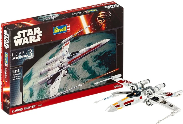 Revell 03601 – Maquette Star Wars X-Wing Fighter 1/241 – Neuf – Pour Fans De La Saga X-Wing Fighter 110 Mm Revell 03601 – Maquette Star Wars X-Wing Fighter 1/241 – Neuf – Pour Fans De La Saga X-Wing Fighter 110 Mm