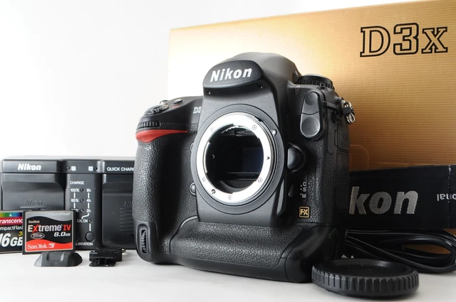 [Near Mint] Nikon D3x 24.5MP Digital SLR Camera Count 81591 From JAPAN #874