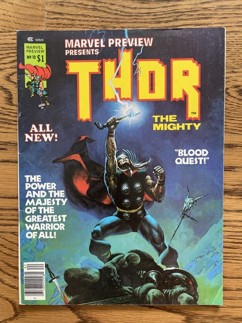 Marvel Preview Presents #10 (Marvel Comic Magazine 1977) The Mighty Thor