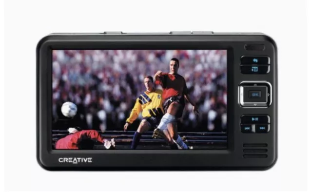 Creative Zen Vision W 30 GB Widescreen Multimedia Player With Jelly Cove /So