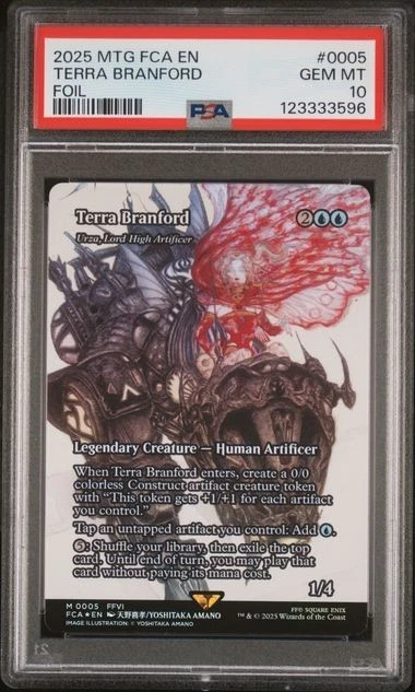 MTG ティナ・ブランフォード/Terra Branford PSA 10 FOIL】【英】ティナ・ブランフォード/Terra Branford[最高工匠卿