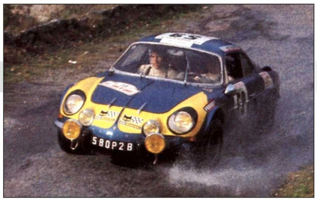 Spark Trofeu Alpine Renault A110 N°69 - Tour De Belgique 1971, 1/43 Résine
