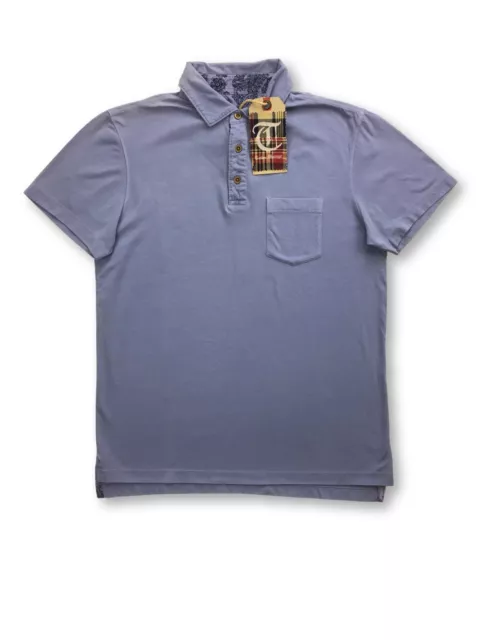 Tailor Vintage polo in lavender FAULTY M