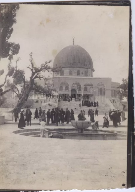 Mosquée d’Omar Jérusalem Palestine Israël Voyage en Moyen-Orient 1909 