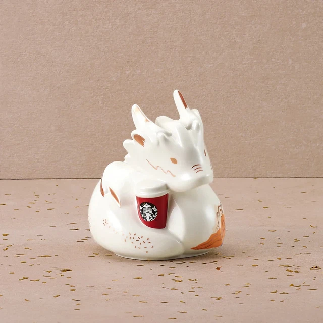 STARBUCKS 2024 HONG Kong Year Of Dragon Coin Bank Chinese Lunar Year
