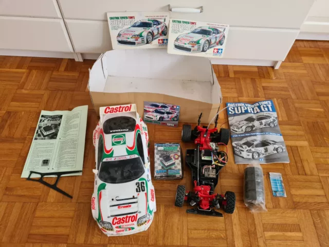 RC Tamiya 1/10 Castrol Toyota TOM'S SUPRA GT 58170 16800 RC-4WD Racing car TA02W